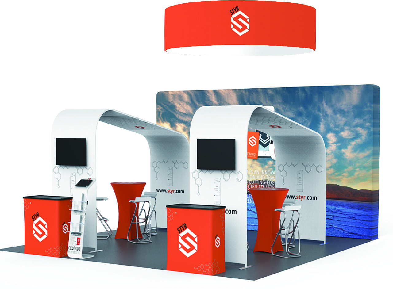 20 x 20ft Portable Exhibition Stand Display Booth ...